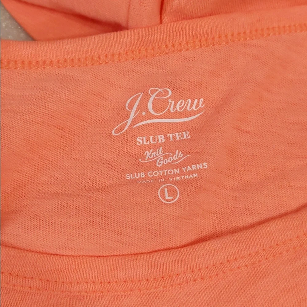 👯‍♀️Host Pick⚡️ J. Crew Boatneck Painter Slub Tee - Picture 6 of 10